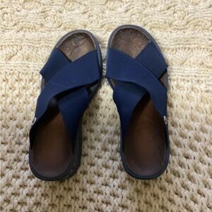 Bzees Navy Blue Women's Sandals